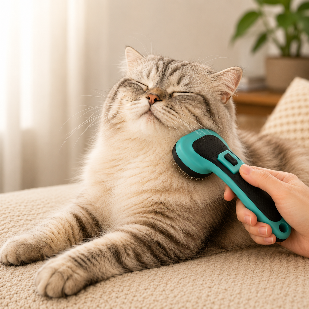 Self-Cleaning Pet Brush