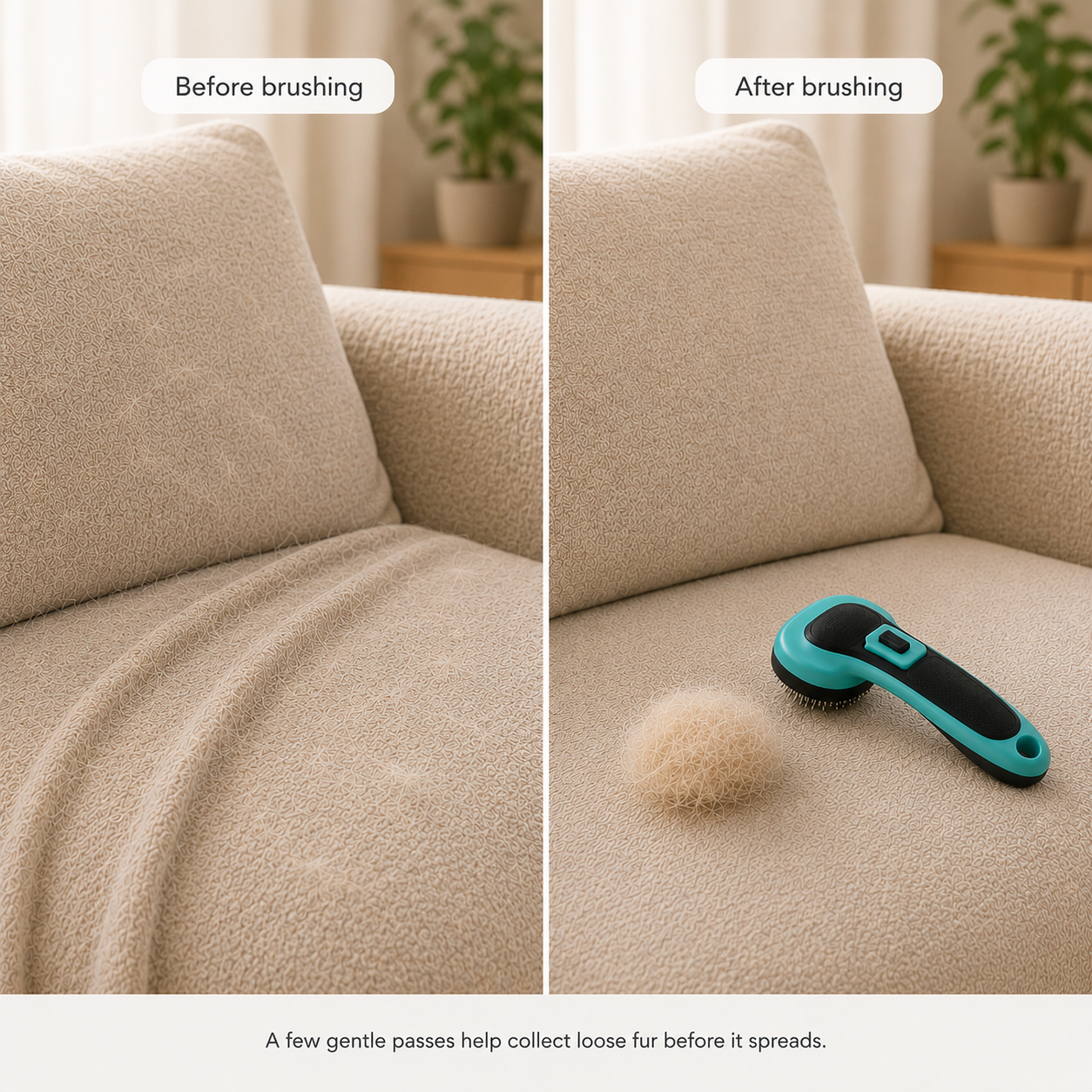 Self-Cleaning Pet Brush